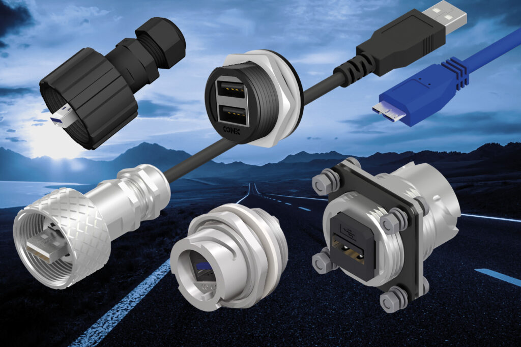 connettori USB conec