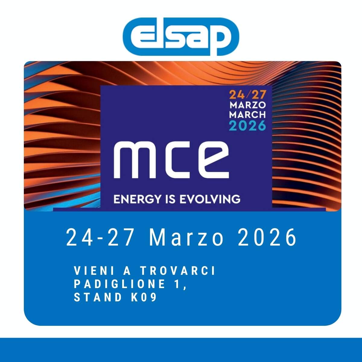 ELSAP a MCE 2026